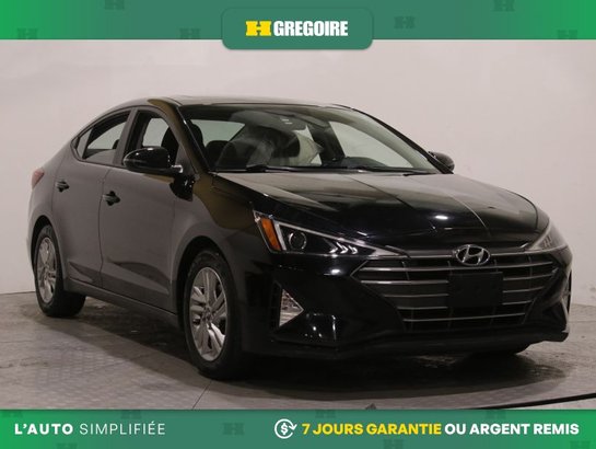 Hyundai Elantra 2020 2020 Noir