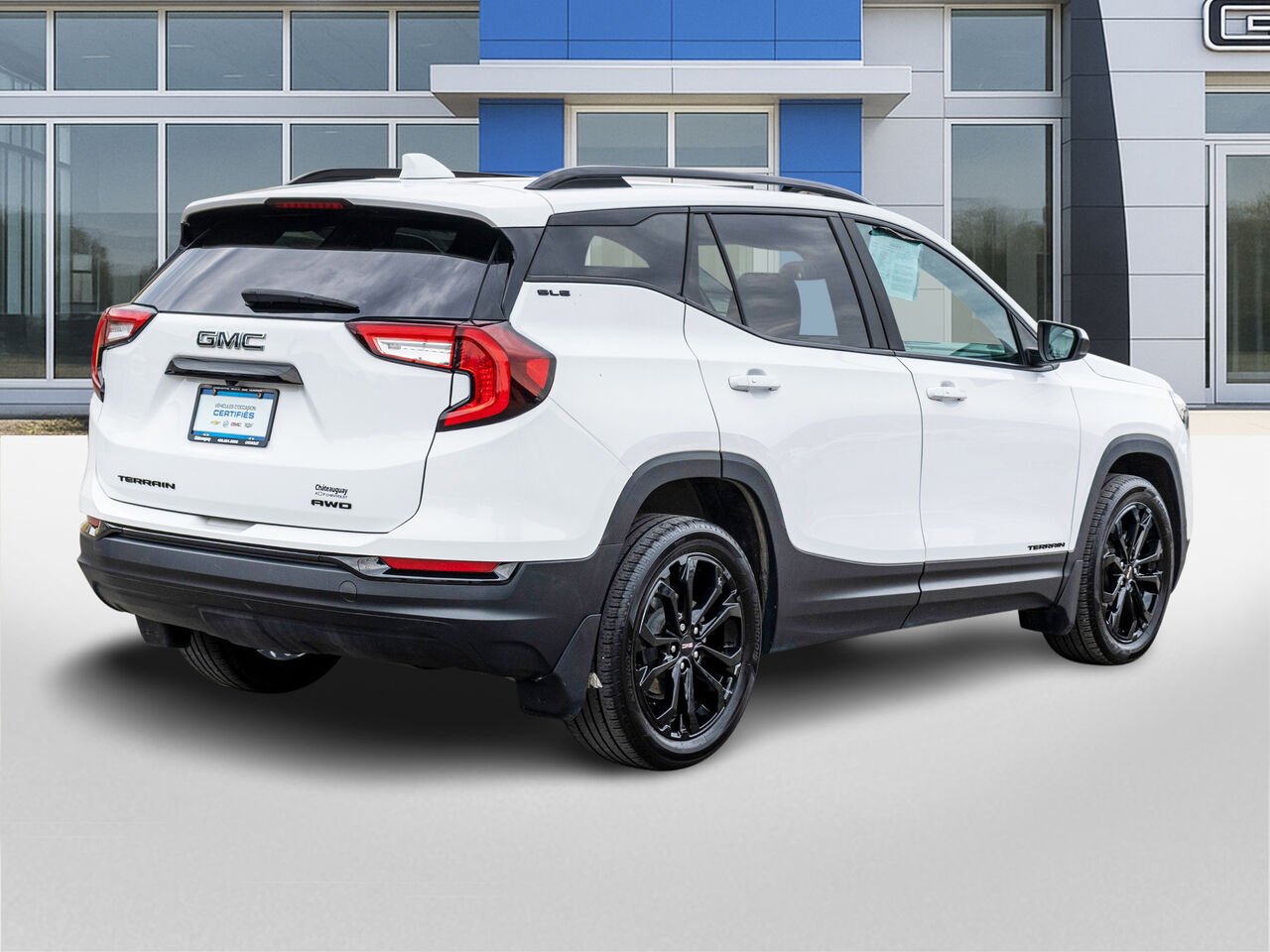 2022 GMC Terrain Traction intégrale, 4 portes SLE White Châteauguay - photo #5