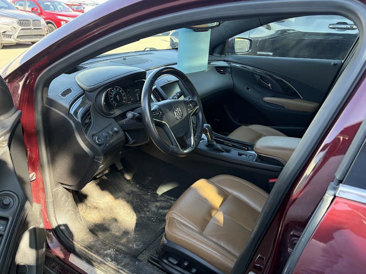 2015 Buick LaCrosse 4dr Sdn Leather AWD Deep Garnet Metallic Sherwood Park - photo #5