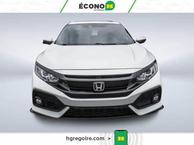 2019 Honda Civic White Saint-Eustache - photo #1