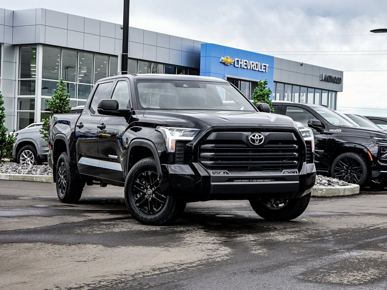 2025 Toyota Tundra 4x4 Crewmax SR Black Sherwood Park - photo #1