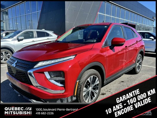 Mitsubishi Eclipse Cross ES S-AWC, Sièges chauffants, Apple Carplay/Android Auto 2022 Rouge