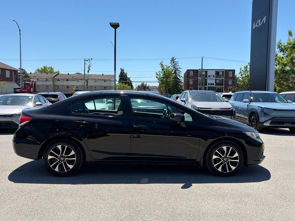 2015 Honda Civic Sedan Black Gatineau - photo #6