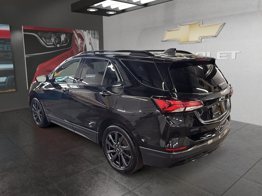 CHEVROLET EQUINOX RS + GARANTIE DISPOIBLE + TOIT OUVRANT + 1-2-3 CHANCES AU CREDIT 2022 Noir
