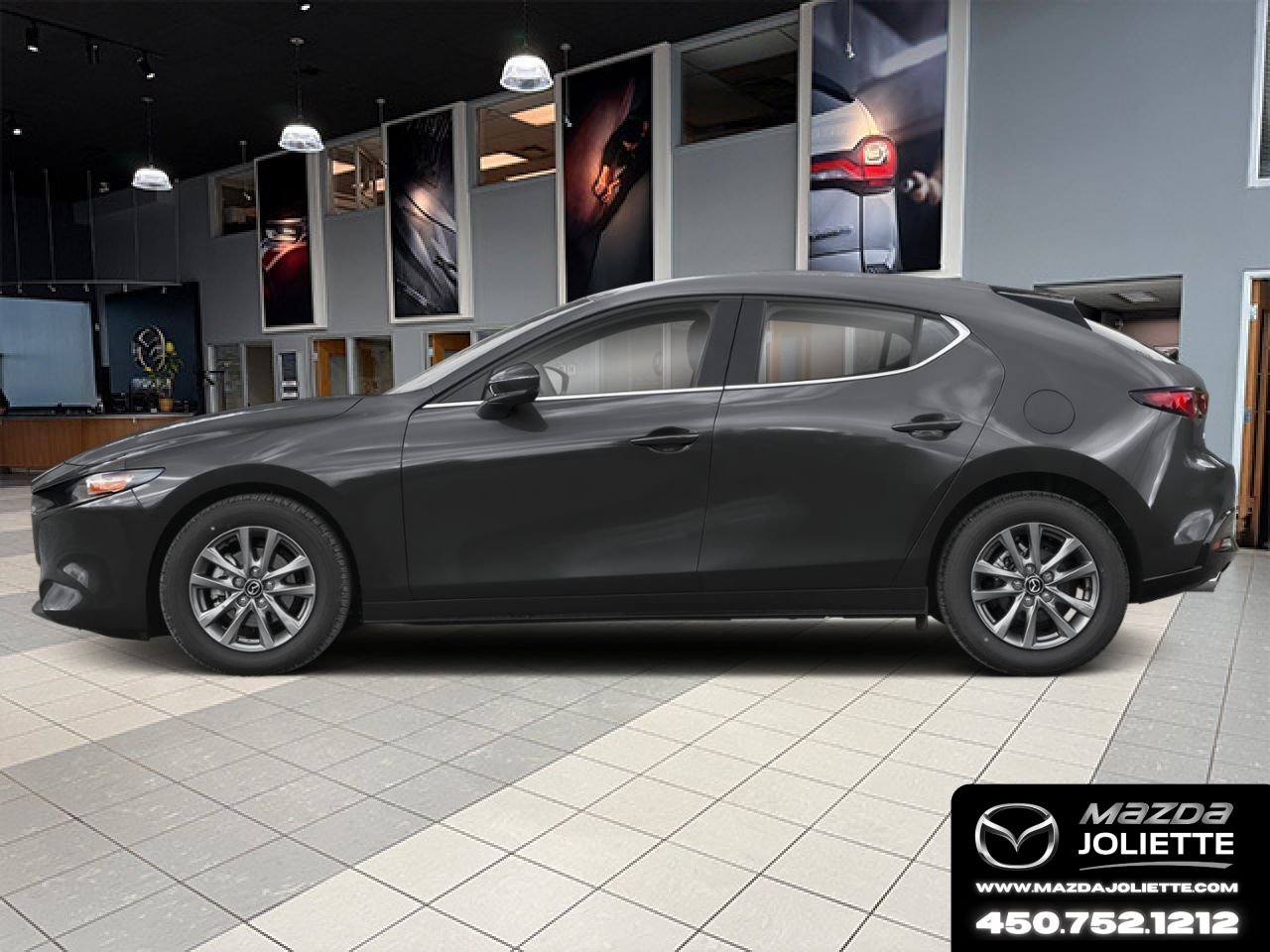 2026 MAZDA Mazda3 Sport Machine Grey Metallic Notre-Dame-des-Prairies - photo #2
