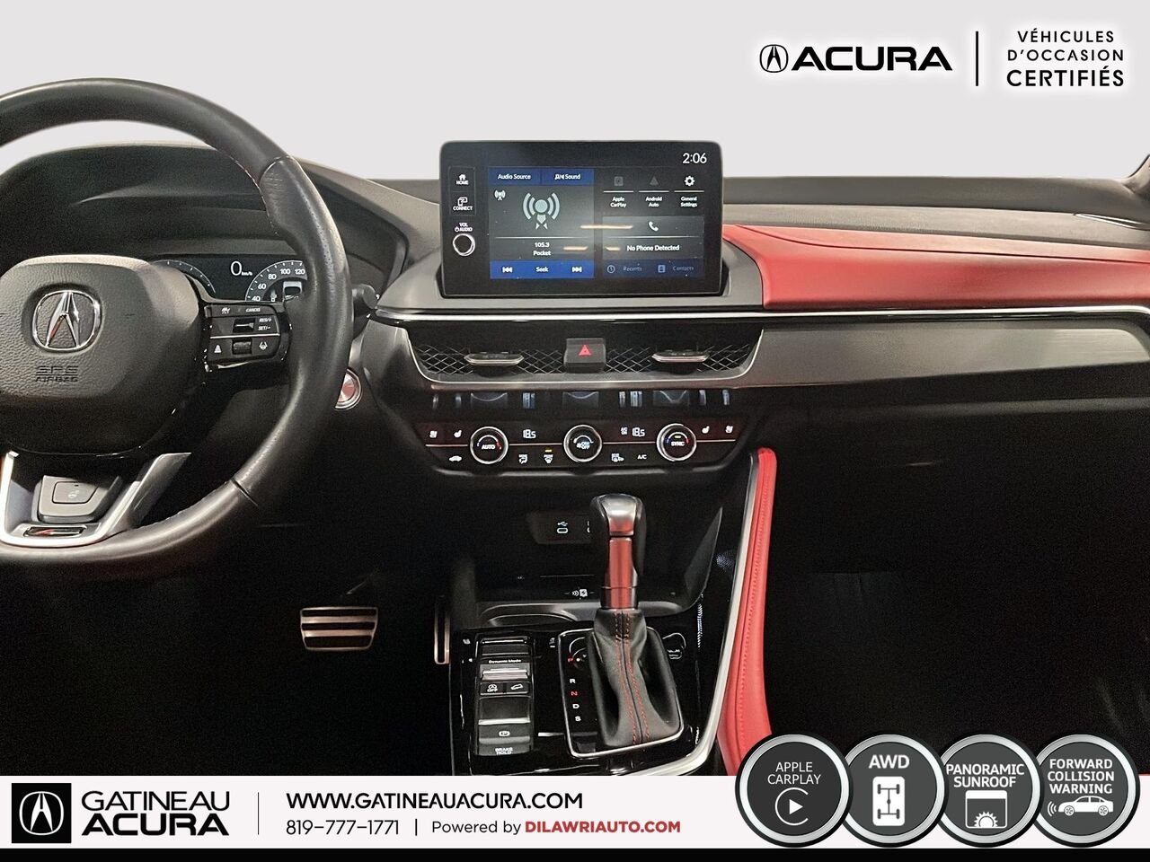 Acura ADX A-Spec AWD 2025 Blanc Ottawa & Gatineau - photo #26