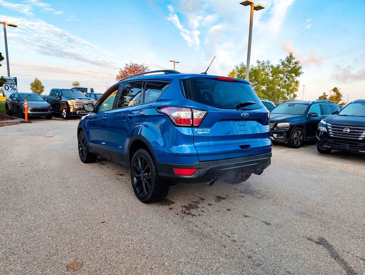 2017 Ford Escape 4WD 4dr SE Blue Sherwood Park - photo #4
