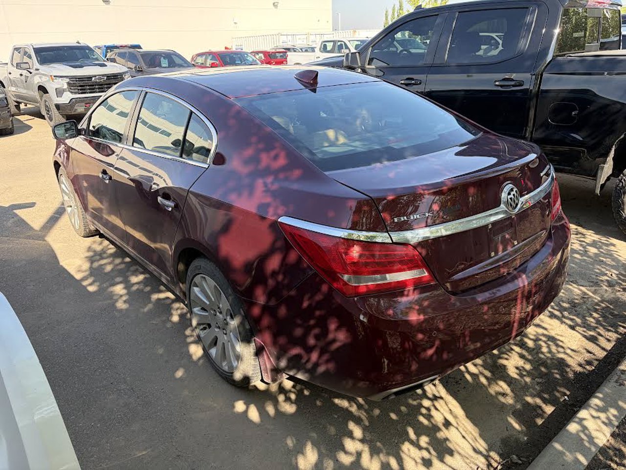 2015 Buick LaCrosse 4dr Sdn Leather AWD Deep Garnet Metallic Sherwood Park - photo #3
