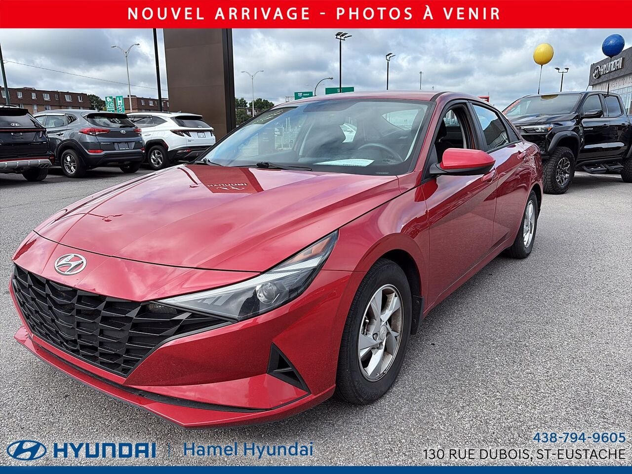 Hyundai Elantra 2021 Rouge Saint-Eustache - photo #3