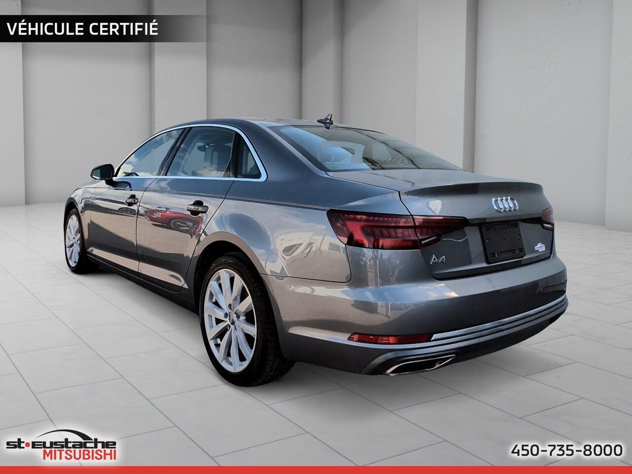 Audi berline A4 2019 Gris Saint-Eustache - photo #4