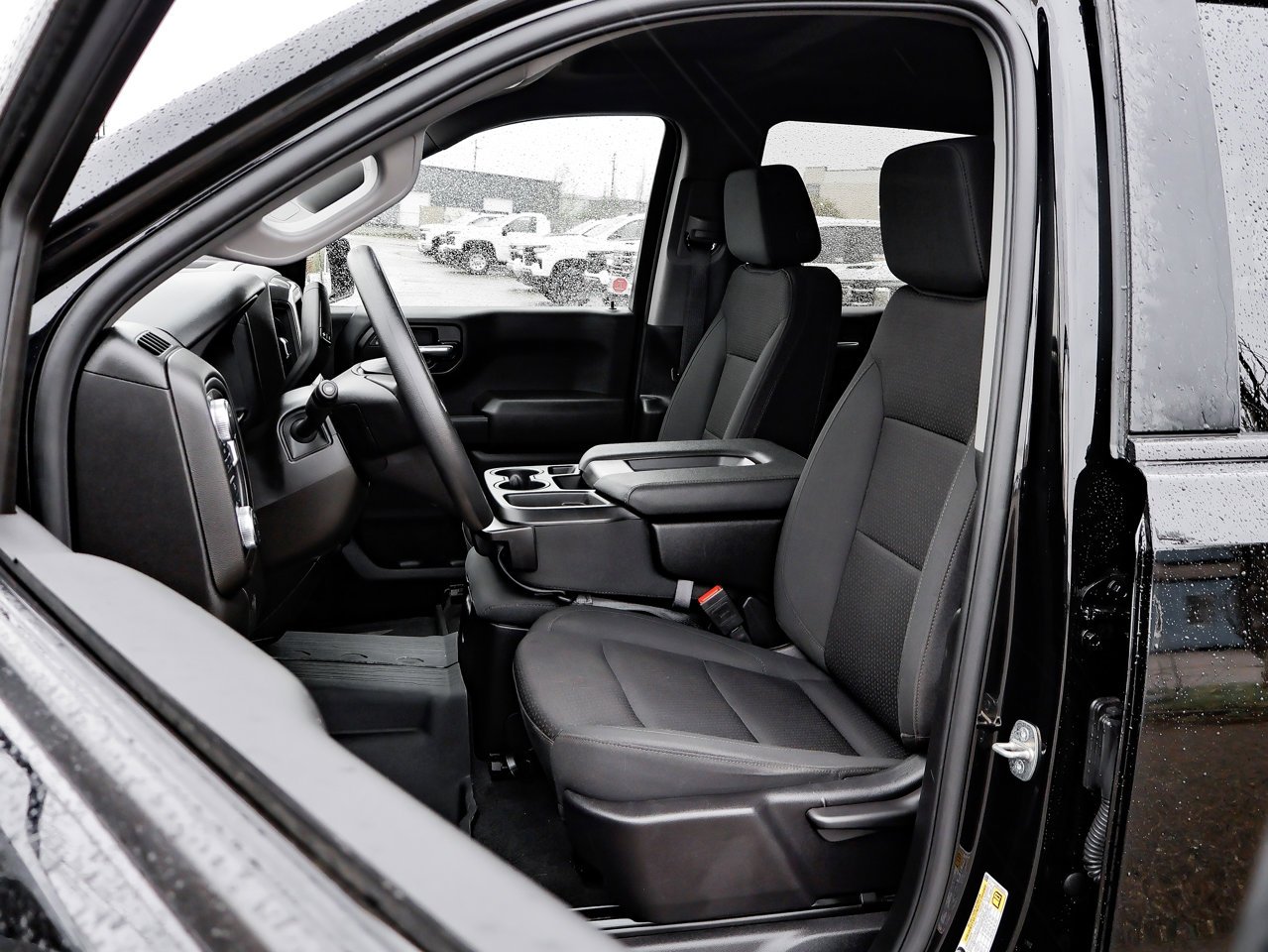 2024 GMC Sierra 1500 4WD Crew Cab 147 Pro Black Sherwood Park - photo #15