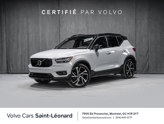 Volvo XC40 T5 R-DESIGN CLIMAT HARMAN POLESTAR MAGS 20PO 2022 Argent