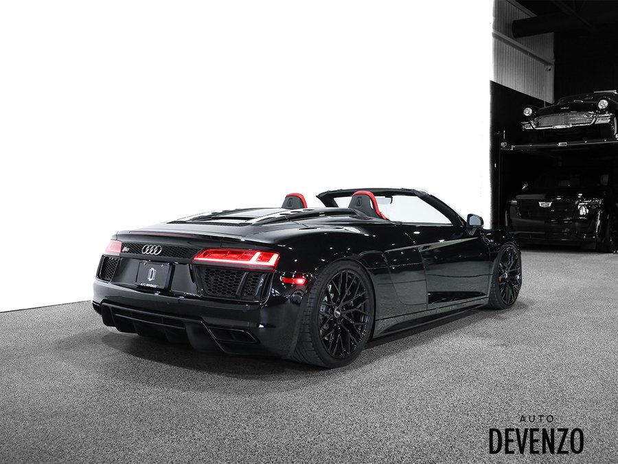 Audi R8 Spyder V10 2018 2018 Noir