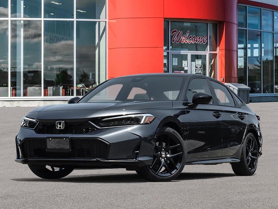 Honda Civic hybride berline 2026 2026 Gris météorite métallisé