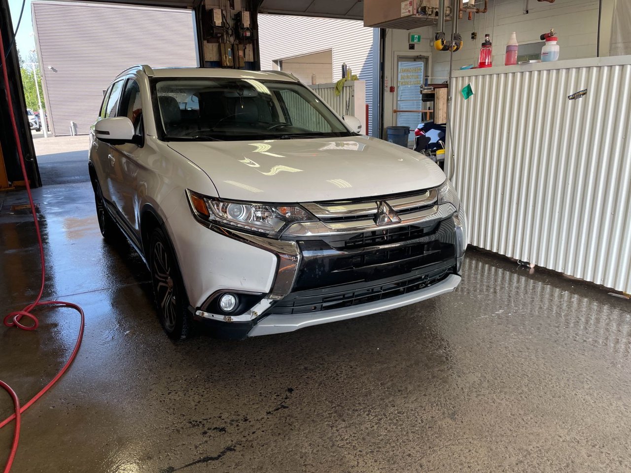 2018 Mitsubishi Outlander ES AWD *TOIT* CUIR SIÈGES CHAUF CAM 360 ALERTES White Saint-Jérôme - photo #8