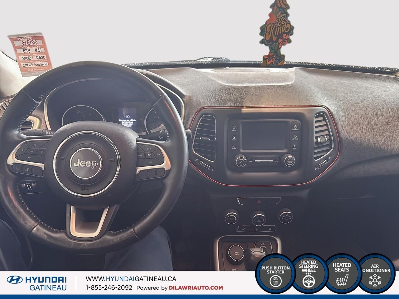 Jeep Compass 2018 Blanc Gatineau - photo #7