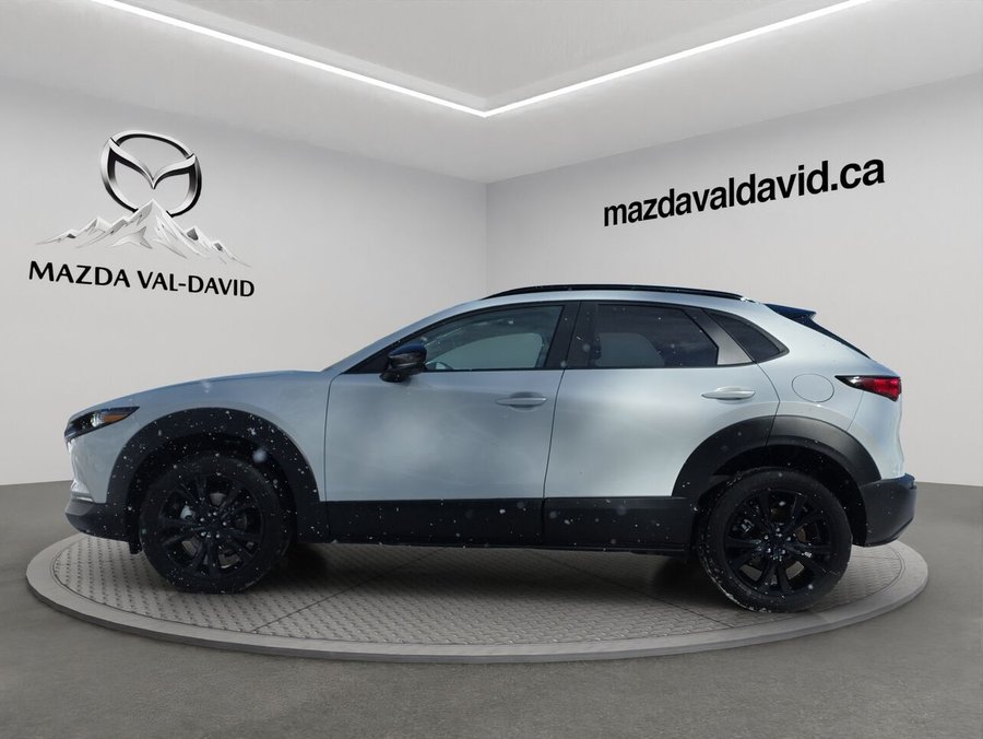 2026 Mazda CX-30 GT turbo, awd, toit ouvrant, Écran 360 degré, Navigation, chargeur sans fil pour cellulaire Aero Grey Metallic