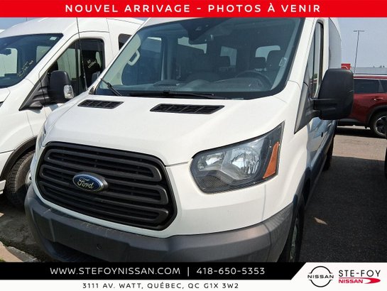Ford TRANSIT T-150 * TOIT MOYEN * 8 PASSAGERS * RWD S5394 2018 Blanc