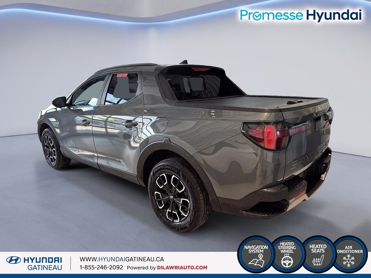 2023 Hyundai Santa Cruz Grey Gatineau - photo #3