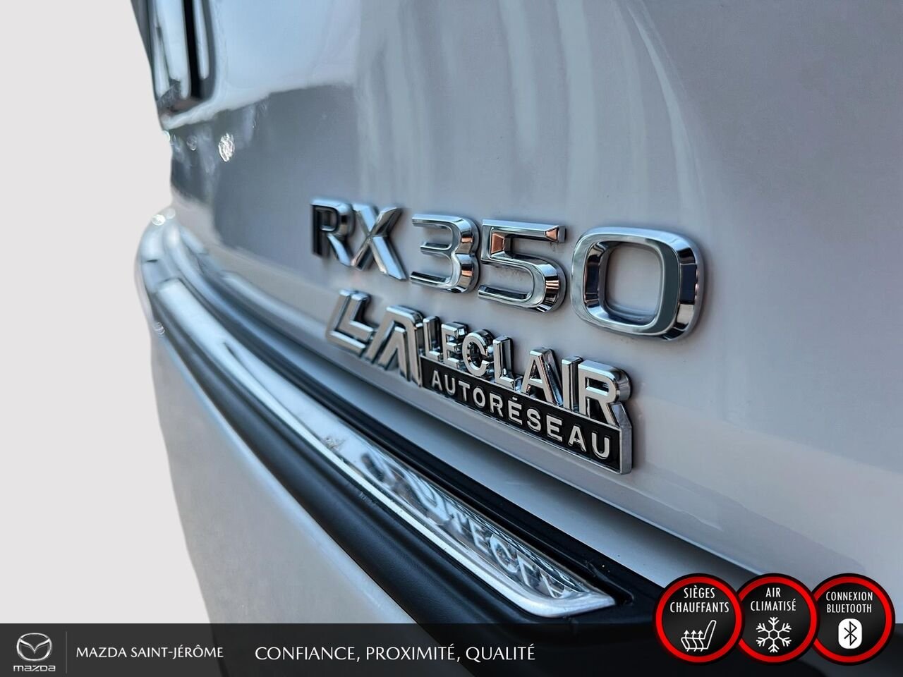 2022 Lexus RX RX 350 BA White Saint-Jérôme - photo #8