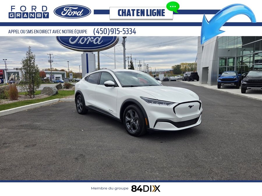 Ford Mustang Mach-E Sélect TI 2022 Blanc