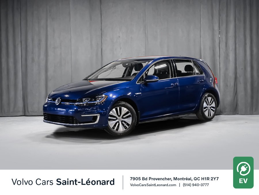 Volkswagen e-Golf COMFORTLINE APPLE CAR PLAY SIÈGES CHAUFFANTS 2017 Bleu