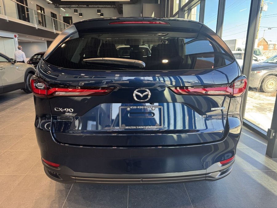 MAZDA CX-90 hybride rechargeable GS TI 2026 Bleu cristal foncé mica