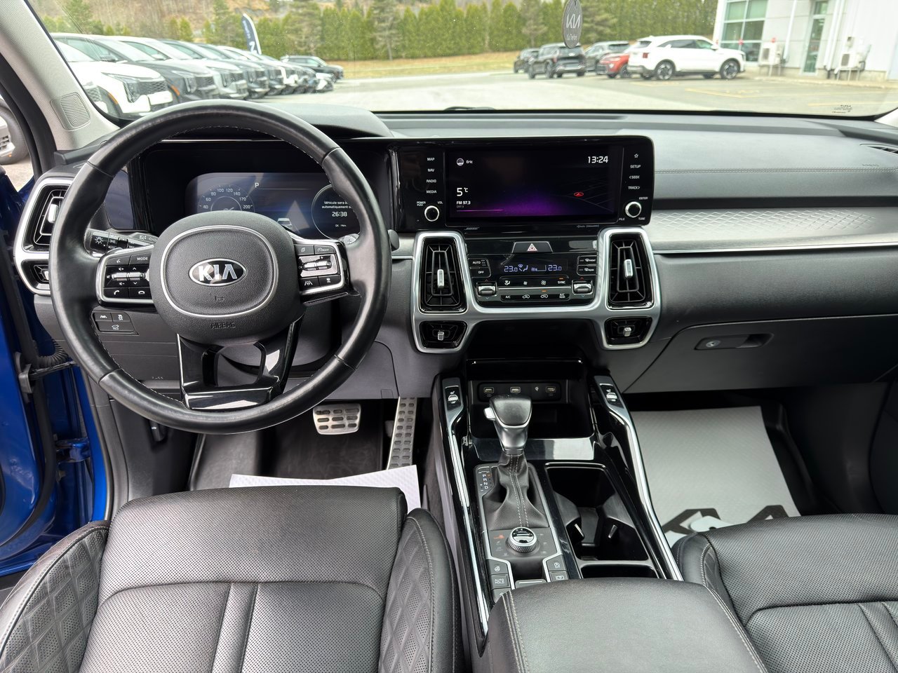 Kia Sorento 2021 Bleu Thetford Mines - photo #16