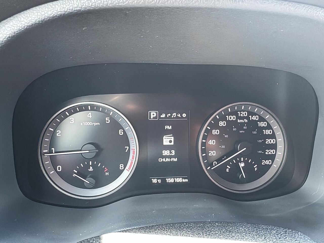 2017 Hyundai Tucson Blue Rouyn-Noranda - photo #12