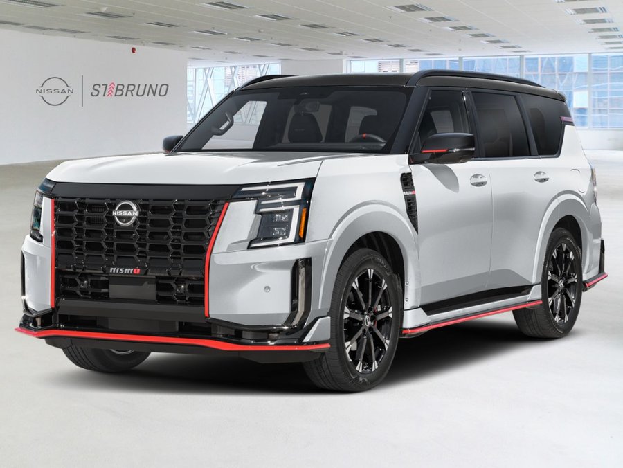 2026 Nissan Armada 2026 Super Black/Everest White Pearl Tricoat