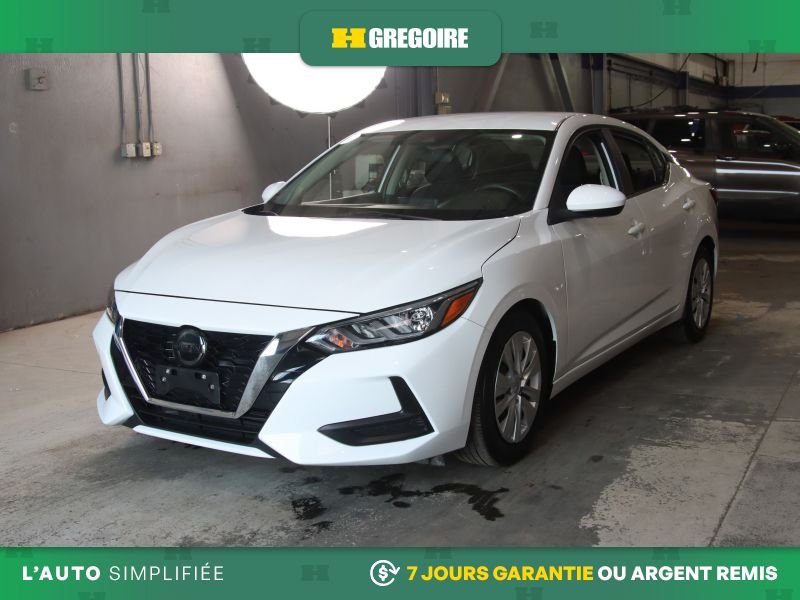 Nissan Sentra 730004 | S Plus AUTO A/C GR ELECT CAM RECUL BLUETOOTH 2020 Blanc Laval - photo #2