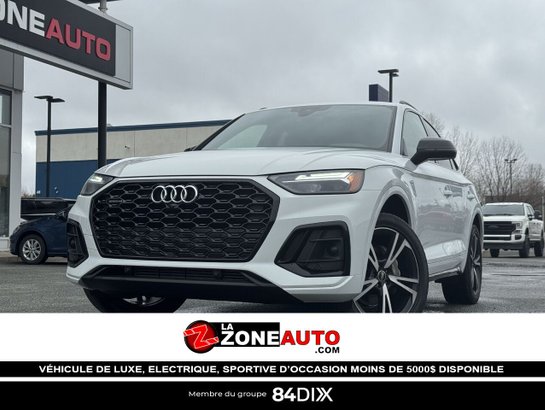 Audi Q5 Sportback Black Optic 2022 2022 Blanc
