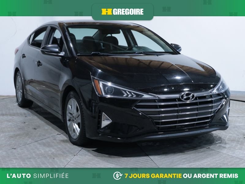 Hyundai Elantra 2020 2020 Noir