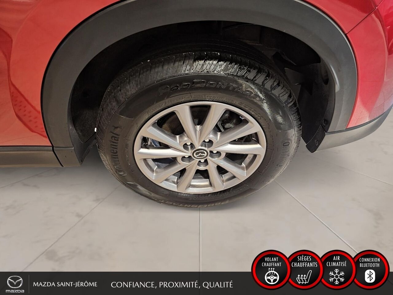 2024 Mazda CX-5 GS TI sans désactivation de cylindres Red Saint-Jérôme - photo #11
