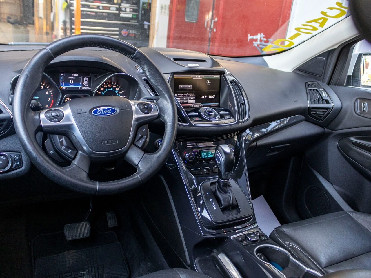 2014 Ford Escape 4 RM 4 portes Titanium White Châteauguay - photo #7