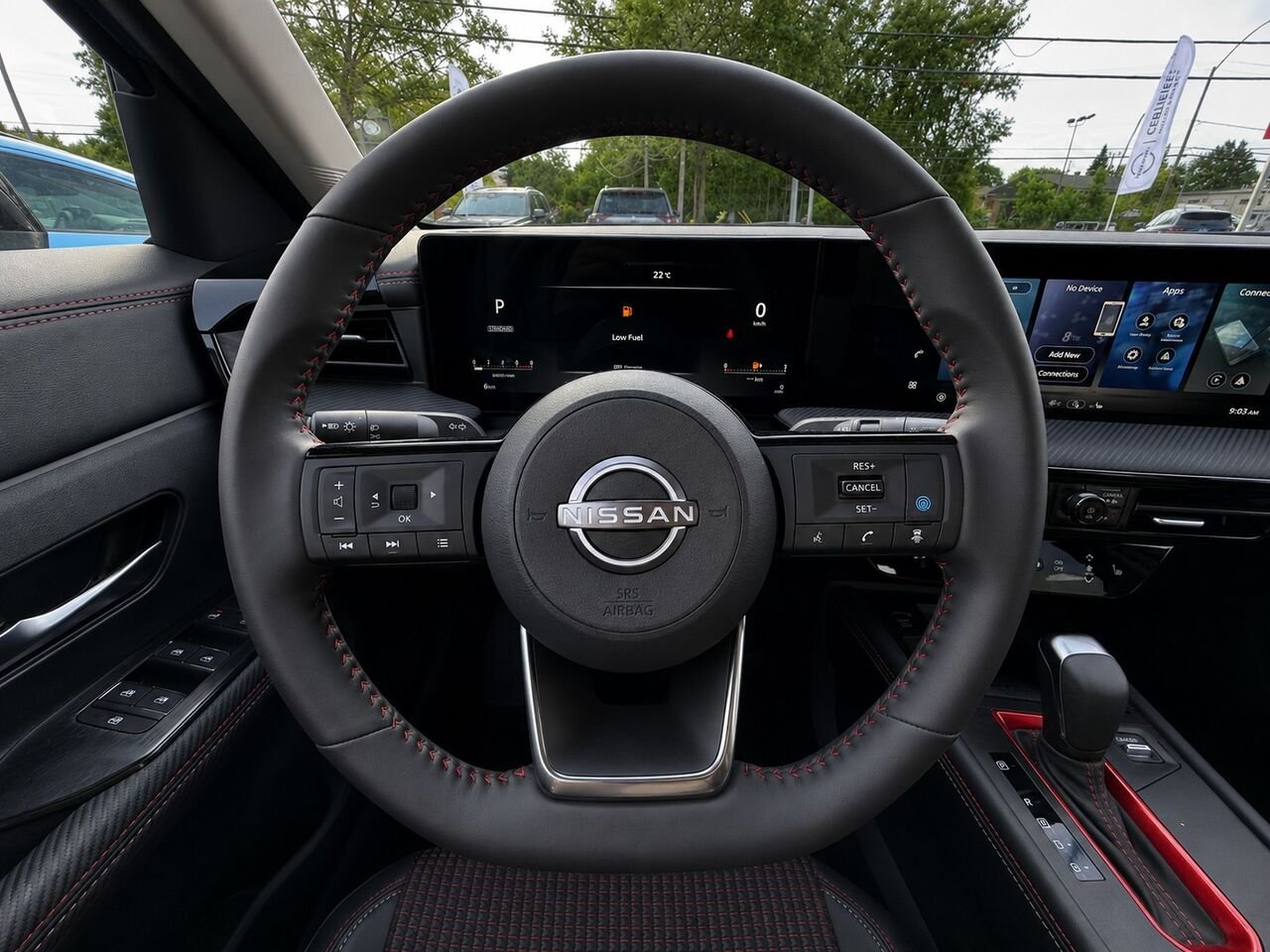 NISSAN Kicks KICKS SR PRIVIL GE 2026 Bleu glacial arctique/Noir intense Châteauguay - photo #11