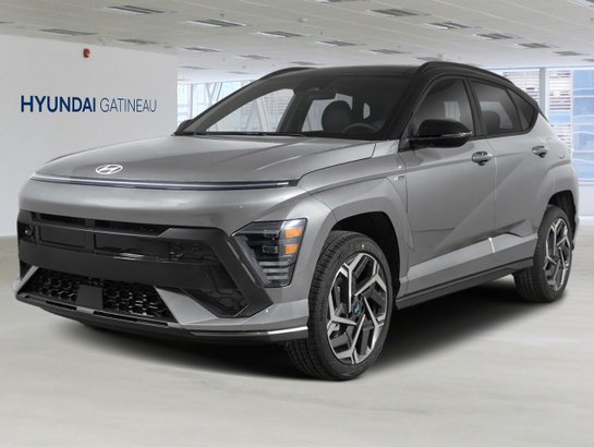 Hyundai Kona 2026 2026 Gris cybernétique avec toit Noir abyssal