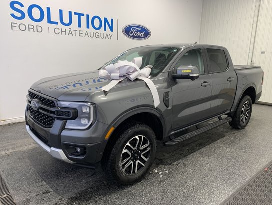 2024 Ford Ranger RANGER LARIAT CREW CAB Grey