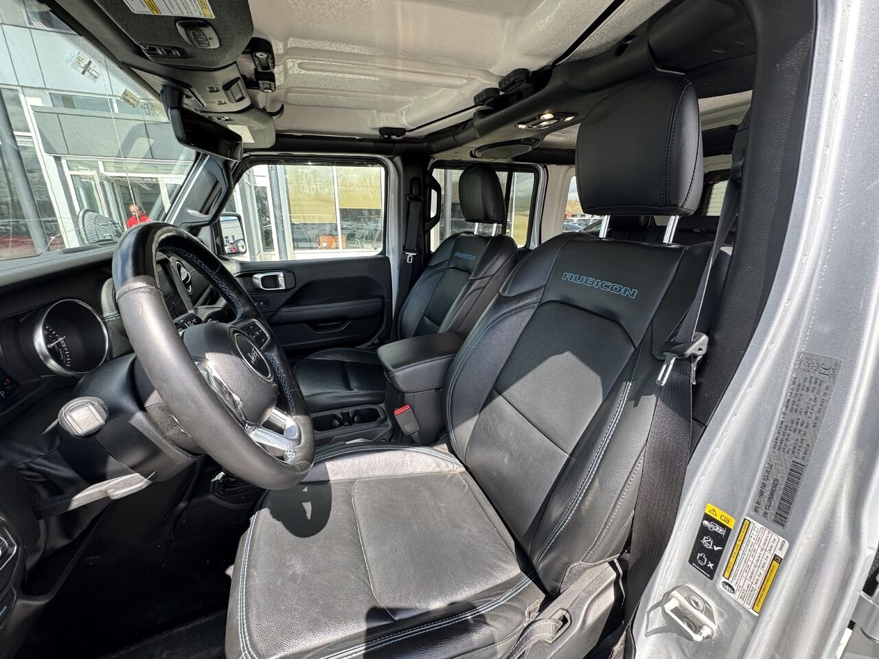 2022 Jeep Wrangler 4xe RUBICON Silver Granby - photo #12