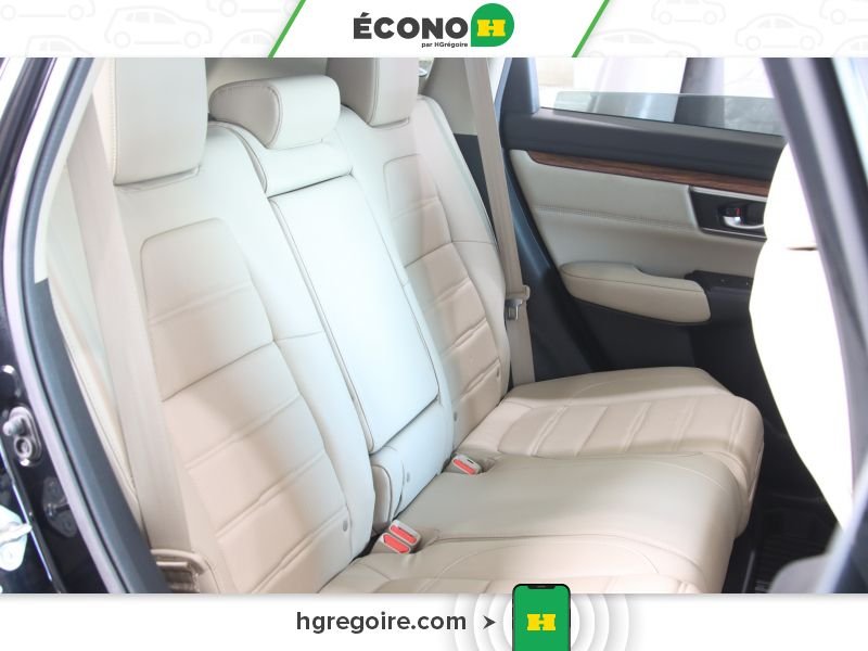 Honda CRV 821256 | TOURING AWD A/C CUIR TOIT MAGS 2018 Noir Laval - photo #24