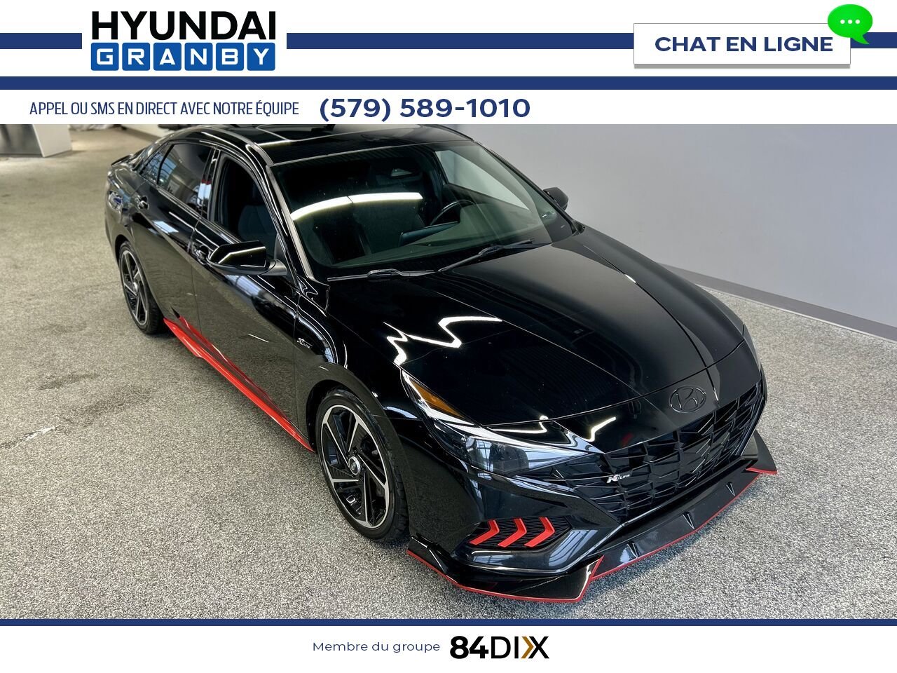 2021 Hyundai Elantra Black Granby - photo #1
