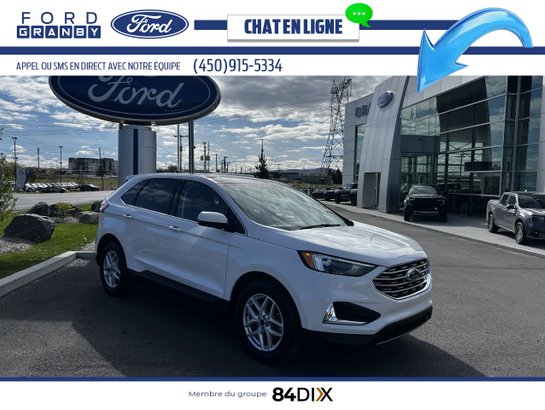 2022 Ford Edge White