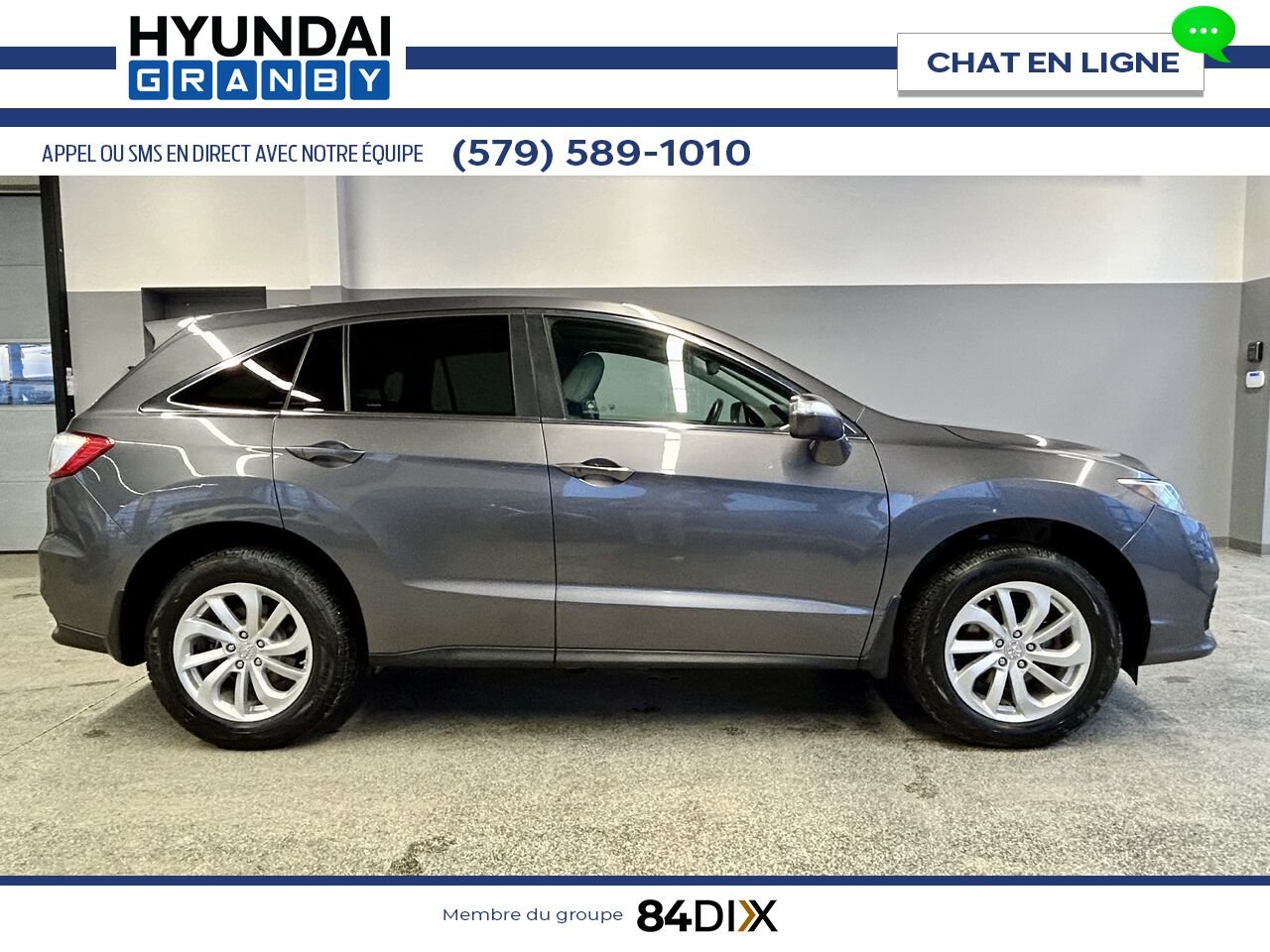 2018 Acura RDX Grey Granby - photo #7