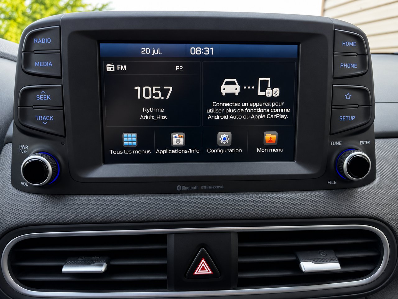 Hyundai Kona AUTOMATIQUE / AWD (4X4) / APPLE CARPLAY ET ANDROID AUT0 2019 Bleu Châteauguay - photo #12