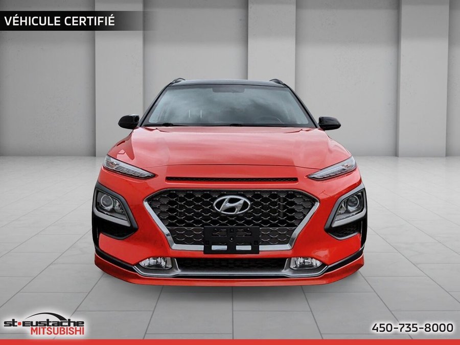 Hyundai Kona 1.6T AVEC TOIT BICOLORE-AWD-TURBO-BANC CHAUFFANT 2020 Orange