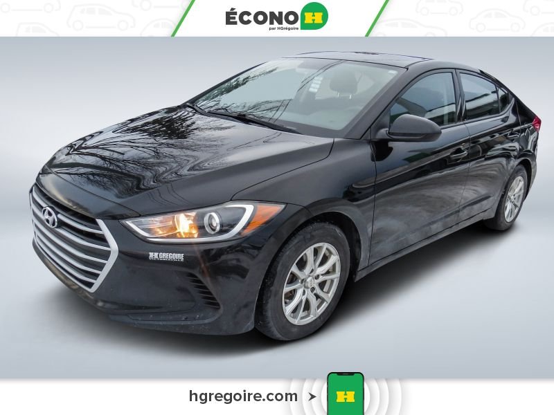 2017 Hyundai Elantra Black Blainville - photo #2