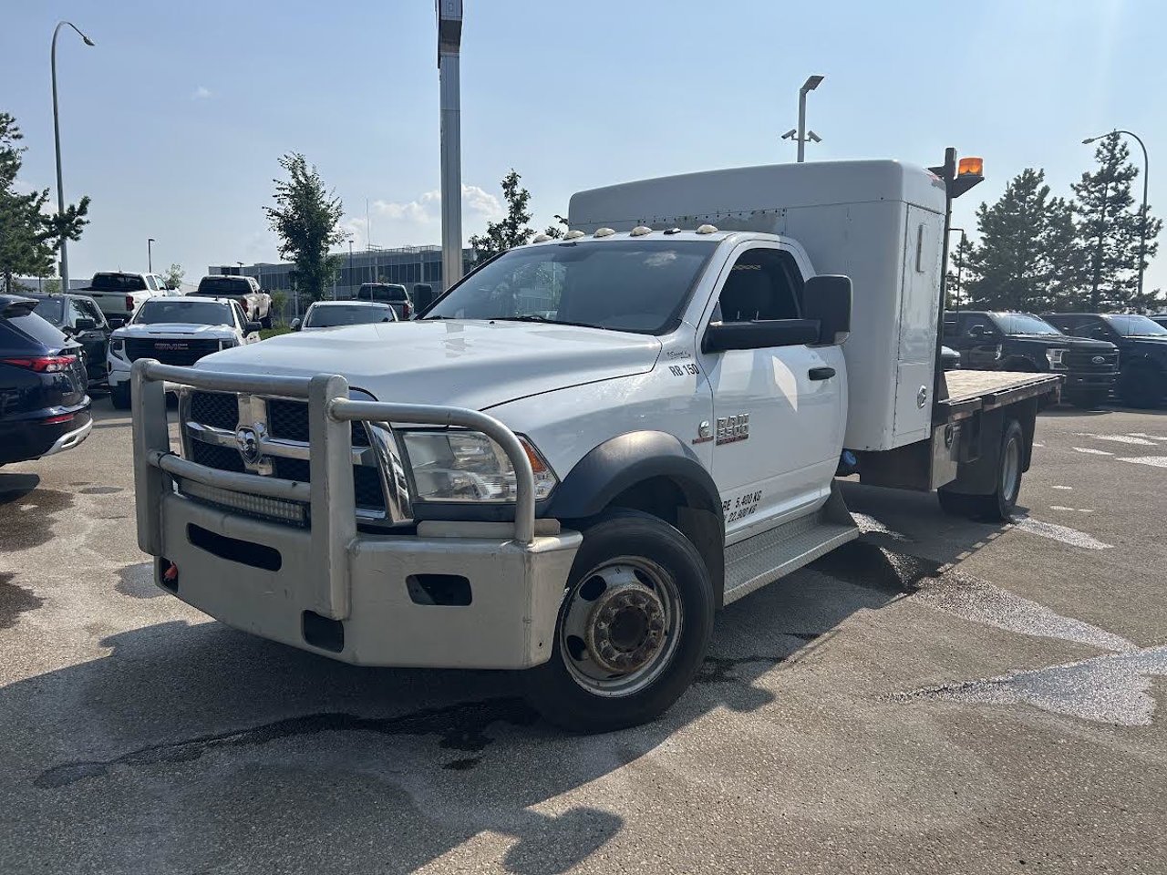 2014 Ram 5500 4WD Reg Cab 204 WB 120 CA ST White Sherwood Park - photo #2