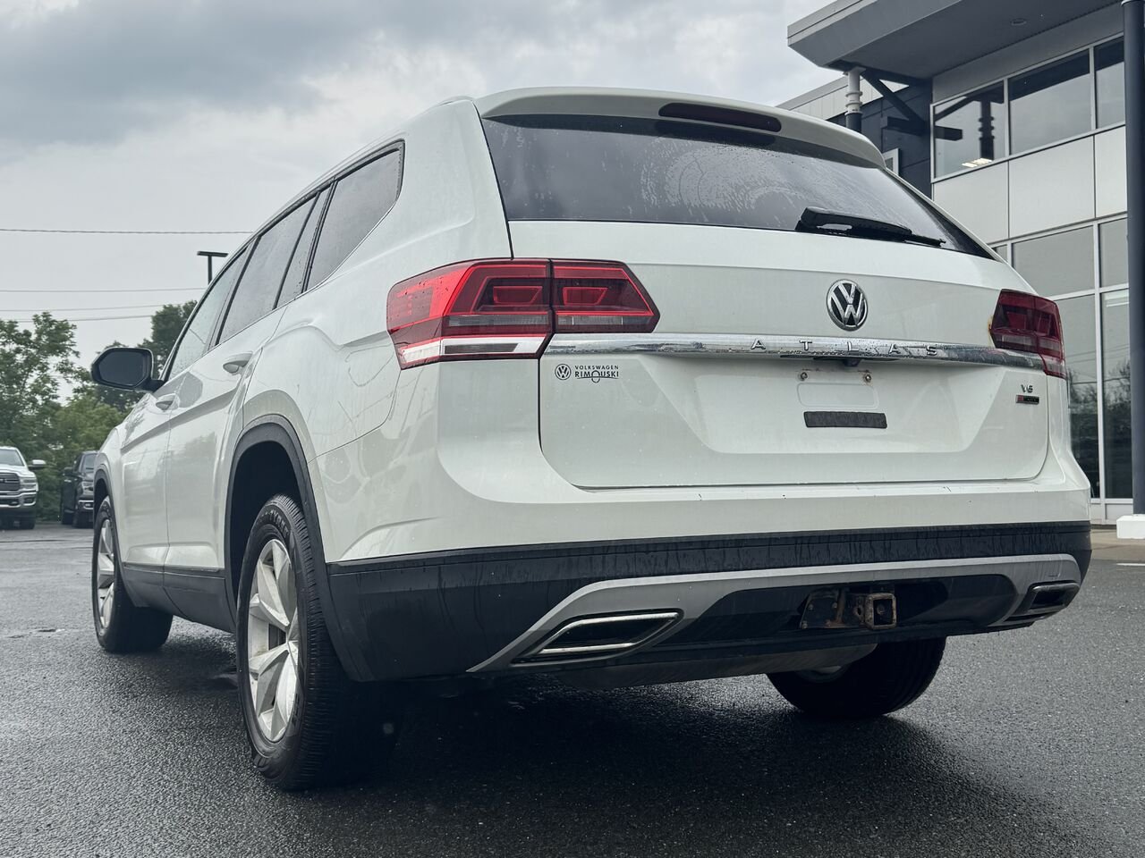 2019 Volkswagen Atlas V6 White Granby - photo #4