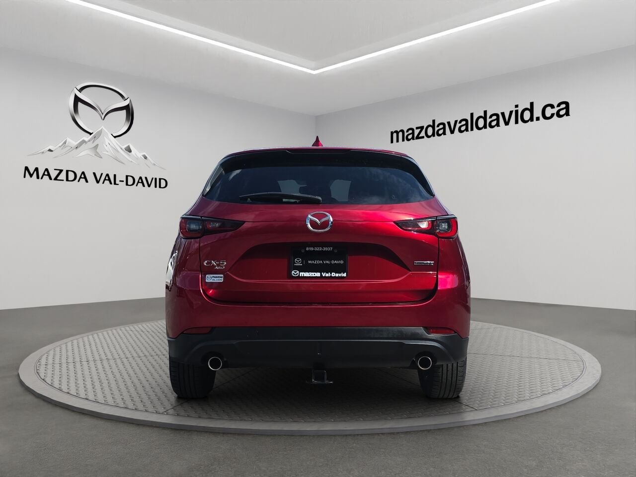 Mazda CX-5 GS TI, toit ouvrant, cruise control, volant chauffant 2022 Rouge Val-David - photo #23