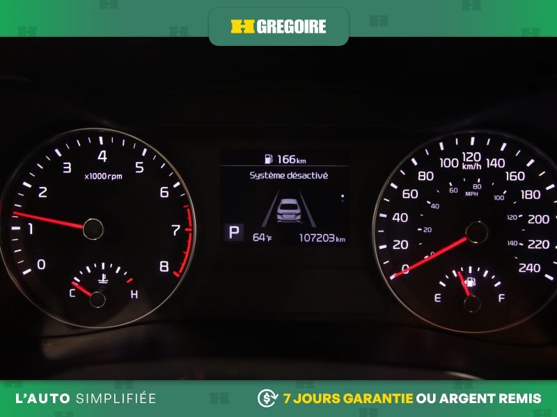 Kia Forte 821443 | LX AUTO A/C MAGS CAM RECUL BLUETOOTH 2019 Noir Laval - photo #11